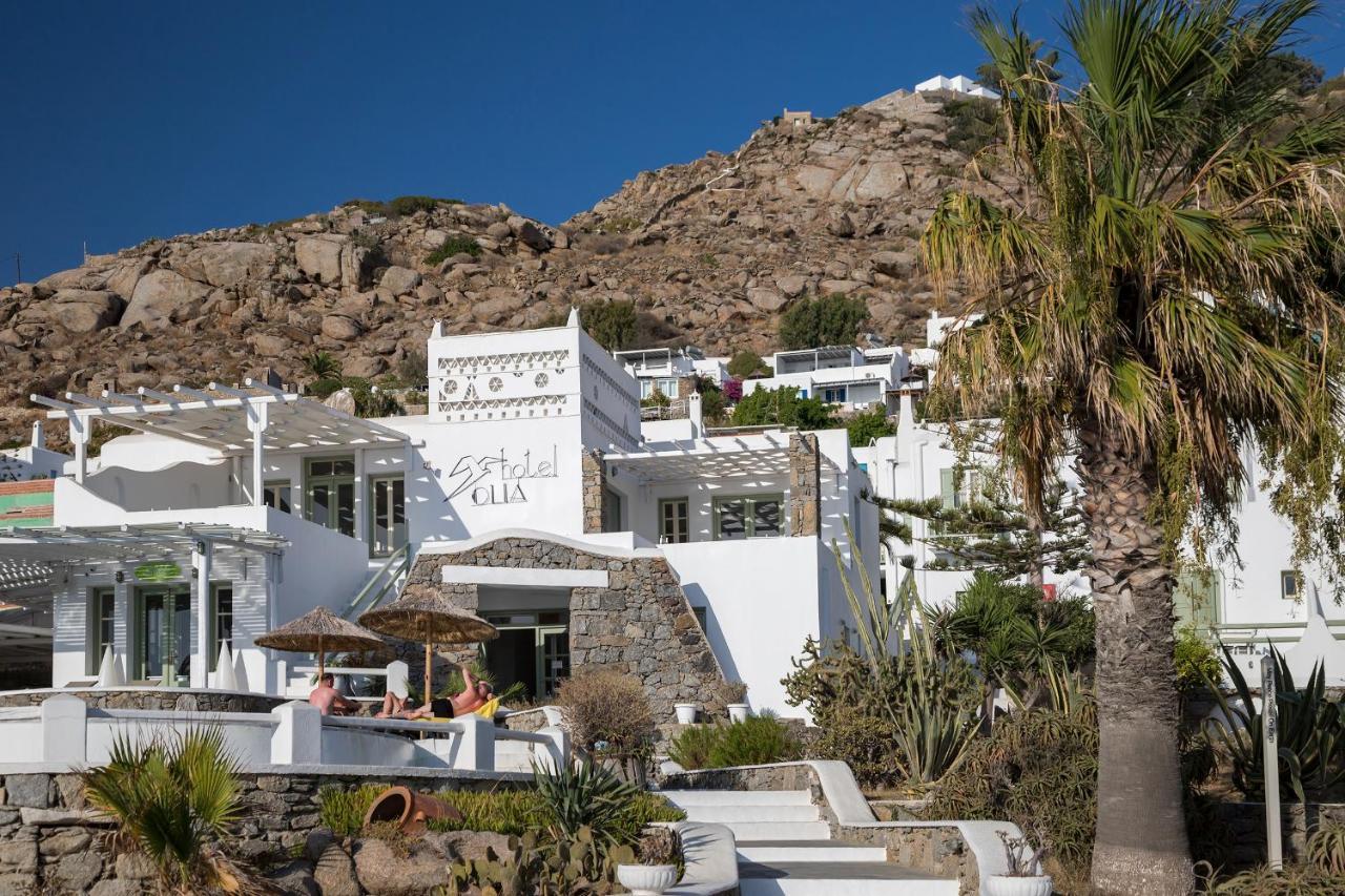 Olia Hotel Tourlos Eksteriør billede