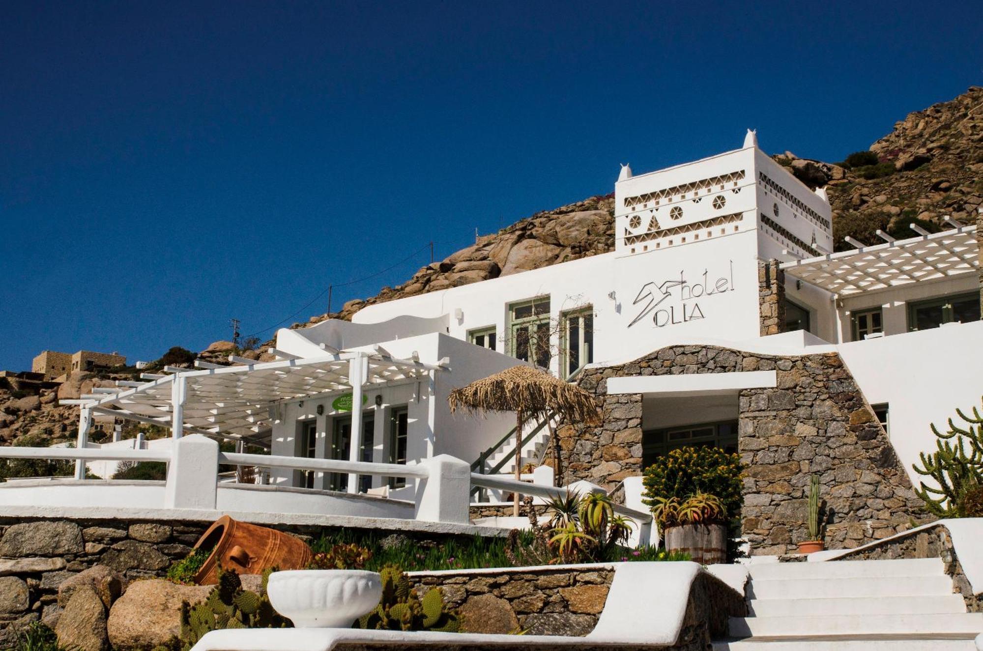 Olia Hotel Tourlos Eksteriør billede